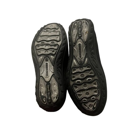 Skechers Womens Relaxed Fit Black Slip-On Shoes Mesh Comfort Sole size 7 - Picture 8 of 9